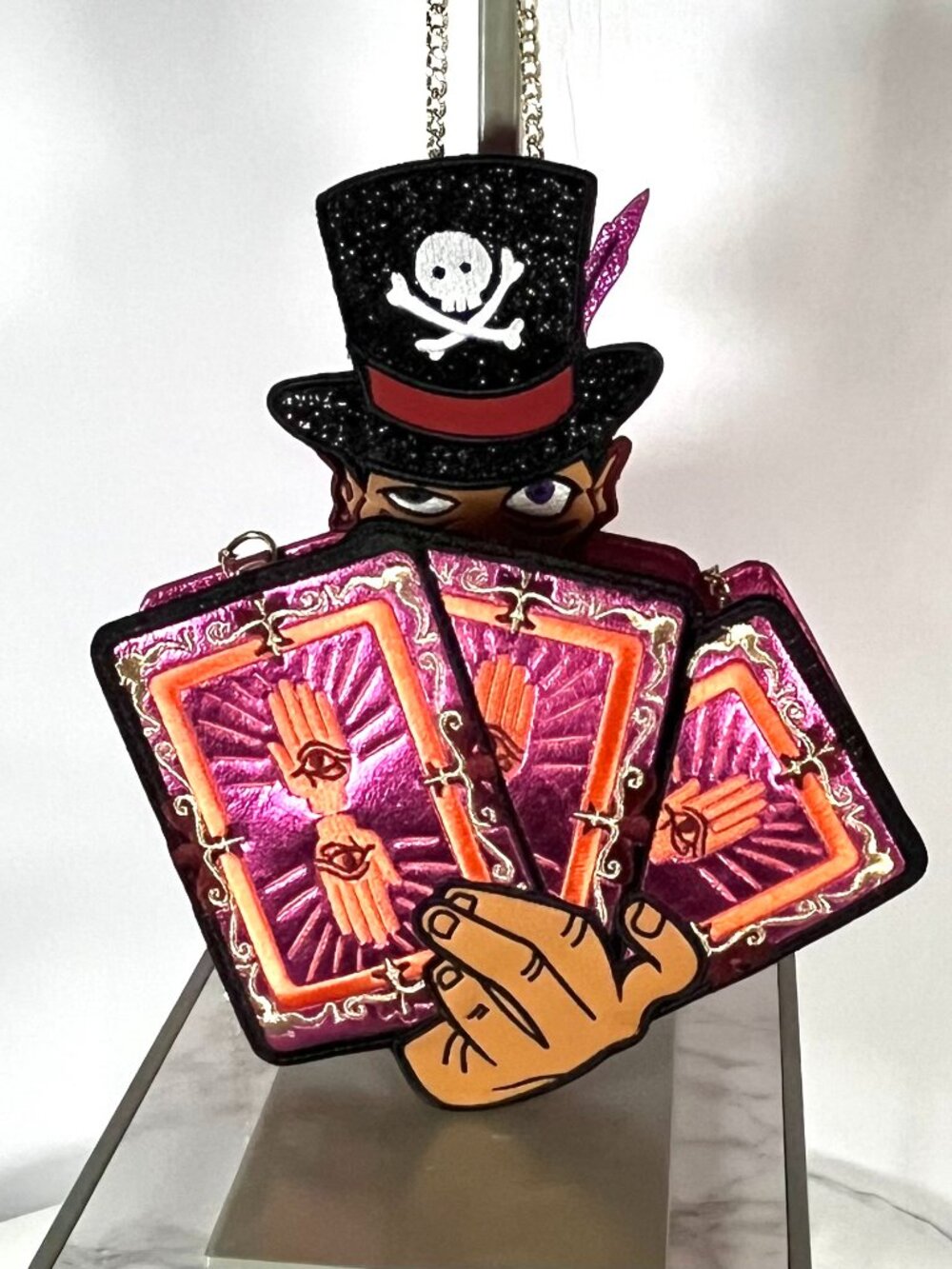 NWOT Disney Parks Collectors “Dr. Facilier” Mini Novelty Crossbody Bag